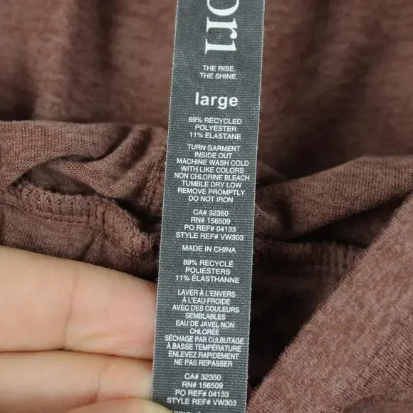 Vuori Pants Womens Large Brown Performance Jogger Lounge Sweatpants Casual Comfy - Picture 5 of 10